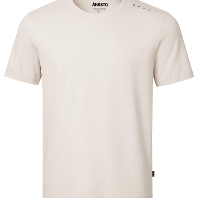 Musto Crew Sonnenblock-T-Shirt - Größe L - Platinum Musto Crew Sonnenblock-T-Shirt - Größe L - Platinum