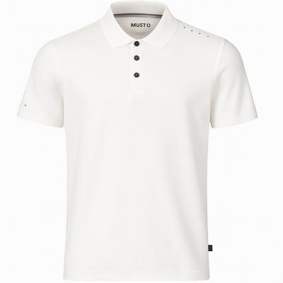 Polo Musto Crew Sunblock Taille S - Blanc