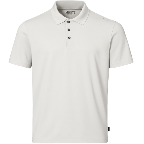 Polo Musto Crew Anti-UV Taille 2XL Couleur Platine