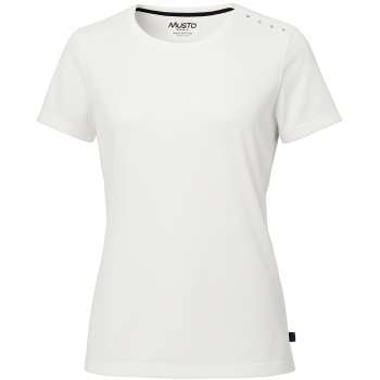 Musto Crew Sunblock T-Shirt for Women - Size S - White Musto Crew Sunblock T-Shirt for Women - Size S - White