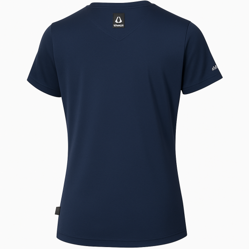 Musto Crew Sunblock T-Shirt für Damen, Größe M, Farbe Marineblau