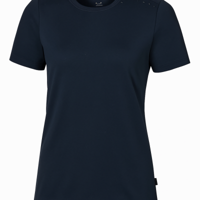 Musto Crew Sunblock T-Shirt für Damen, Größe M, Farbe Marineblau