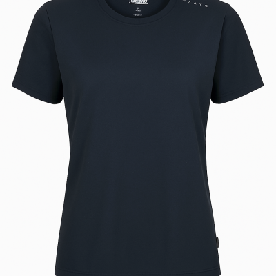 Musto Crew Sunblock T-Shirt für Damen - Größe L - Marineblau