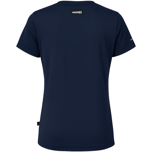 Musto Crew Sunblock T-Shirt für Damen - Größe L - Marineblau