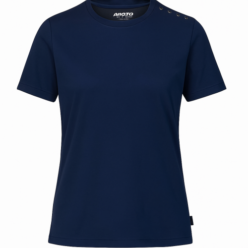 Musto Crew Sunblock T-Shirt for Women - Size XL - Navy Blue