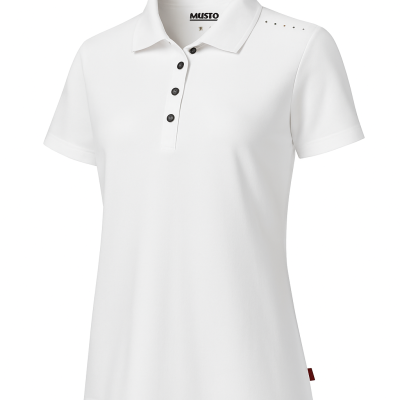 Musto Crew Sunblock Polo für Damen - Größe XS - Farbe Weiß