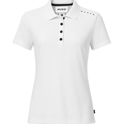 Musto Crew Sunblock Polo for Women - Size S - Color White