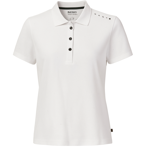 Polo Sunblock Musto pour Femmes - Taille L - Couleur Blanche