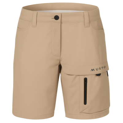 Shorts Musto Evo Deck pour Femme - Taille M - Beige