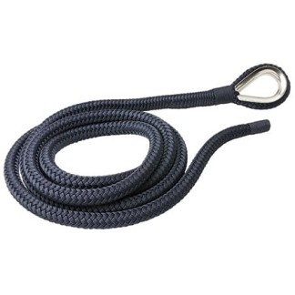 Dock Line Blue Navy With Thimble 24mm x20mt