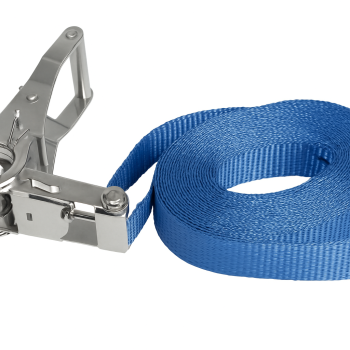 Stainless Steel Ratchet Strap 50 mm x 6 m - 3000 kg Breaking Load