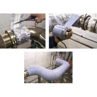 Elastic Insulation Tape H75mm x 5mt up to 600 Degrees Elastic Insulation Tape H75mm x 5mt up to 600 Degrees