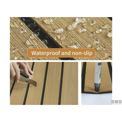 3M Adhesive Flooring - Grooved - Grey 100 x 200cm 3M Adhesive Flooring - Grooved - Grey 100 x 200cm