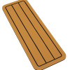 Tapis de Pas EVA Autoadhésif 3M - Couleur Terra, Dimensions : 20 x 60 cm