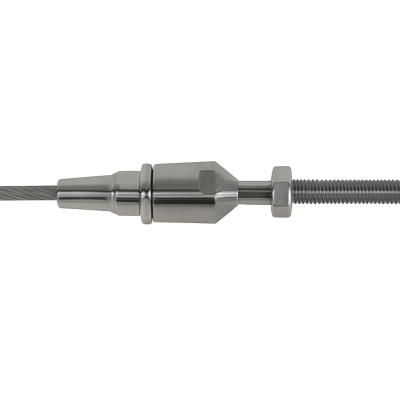Modular Tensioner - Stainless T-Fork L M12 Modular Tensioner - Stainless T-Fork L M12