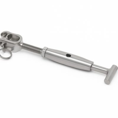 Modular Tensioner - Stainless T-Terminal R M8 cable 4mm Modular Tensioner - Stainless T-Terminal R M8 cable 4mm