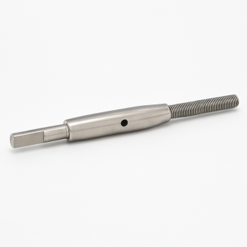 Modular Tensioner - Stainless T-Terminal R M12 cable 6mm
