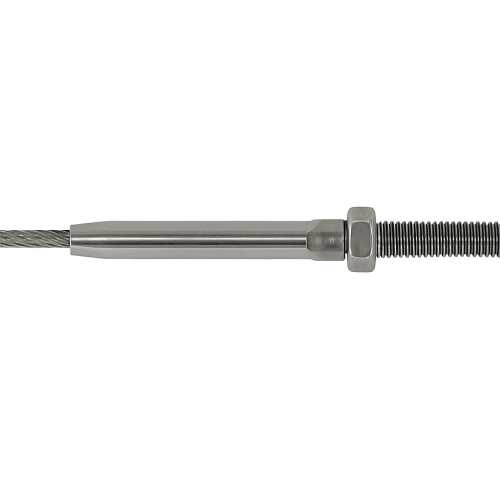 Modular Tensioner - Stainless T-Terminal R M12 cable 6mm Modular Tensioner - Stainless T-Terminal R M12 cable 6mm