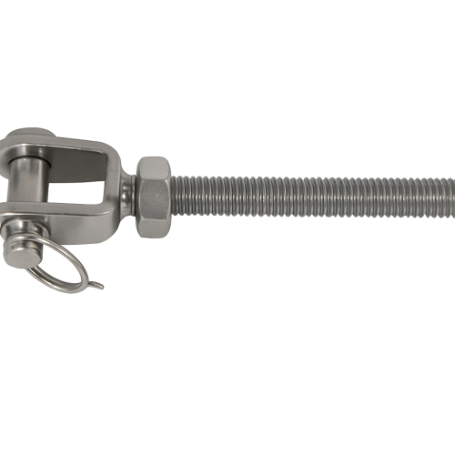 Modular Tensioner - Stainless T-Terminal R M6 cable 4mm