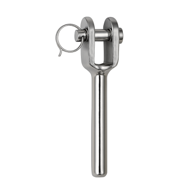 Stainless press Terminal with Fork 4mm Stainless press Terminal with Fork 4mm