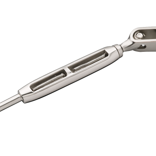 Premium Turnbuckle with Swivel Fork and Swage Terminal 5/8 x 10mm