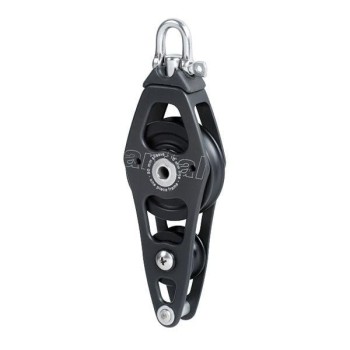 Antal Fiddle Block with Becket 50mm ( 10mm line)