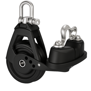 Antal Pulley Single Block + Cam 70mm for 12mm lines