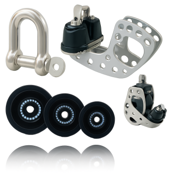 Triple Pulley Antal with Becket + Cam 70mm ( 12mm line) Triple Pulley Antal with Becket + Cam 70mm ( 12mm line)