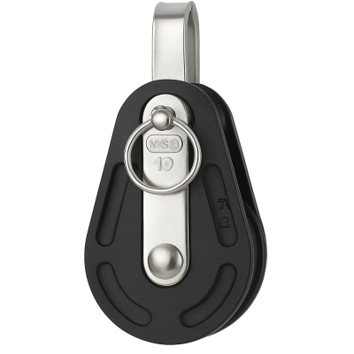 Pulley Single with swivel Sprenger HS 28mm for 8mm lines