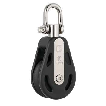 Pulley Single with Swivel Sprenger HS 36mm for 10mm lines