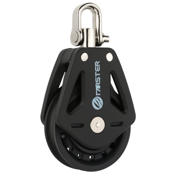 Single Block Master 72mm sheave for 12mm lines