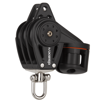 Pulley Master Triple with Becket & Cam Cleat 40mm for 8mm lines