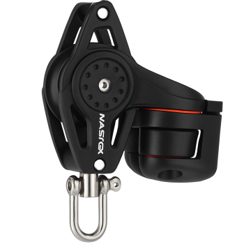 Pulley Master Windrider Single with Becket & Cam Cleat 57mm up to 10mm lines
