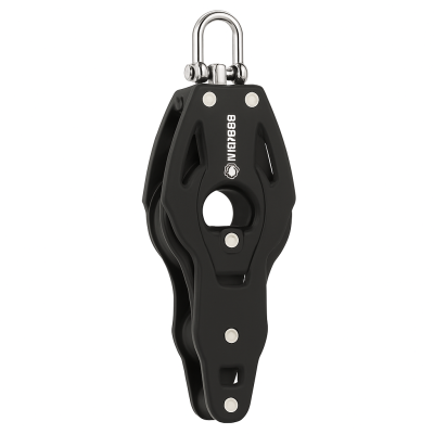 Umlenkrolle Fiddle mit Schäkel Master Windrider 57 mm für Leinen bis 10mm Umlenkrolle Fiddle mit Schäkel Master Windrider 57 mm für Leinen bis 10mm