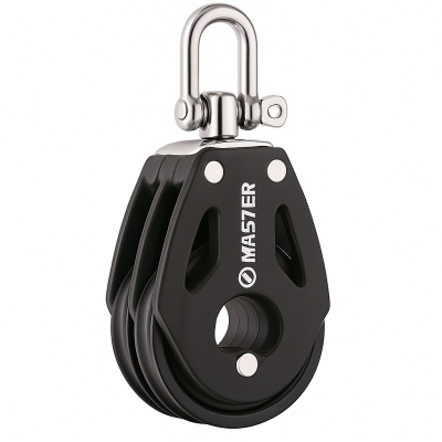 Pulley Master Windrider Double 75mm for lines up to 14mm Pulley Master Windrider Double 75mm for lines up to 14mm