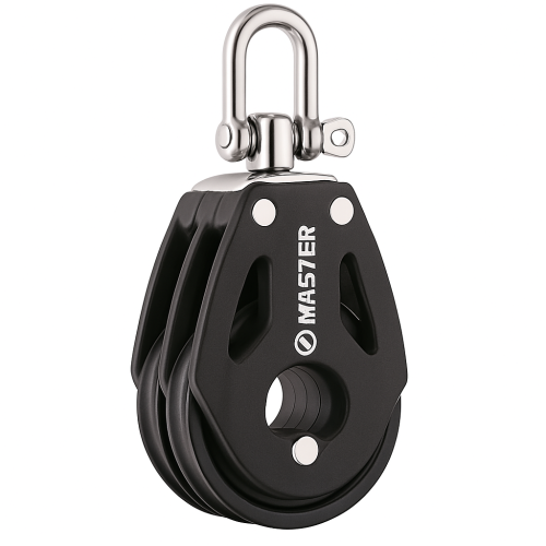 Pulley Master Windrider Double 75mm for lines up to 14mm Pulley Master Windrider Double 75mm for lines up to 14mm