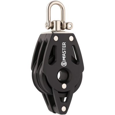 Pulley Master Windrider Double with Becket 75mm for lines up to 14mm Pulley Master Windrider Double with Becket 75mm for lines up to 14mm