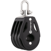 Triple poulie Master Windrider, réas D 75 mm, pour bouts jusqu’à D 14 mm