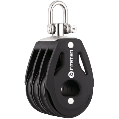 Pulley Master Windrider Triple 75 mm for lines up to 14mm Pulley Master Windrider Triple 75 mm for lines up to 14mm