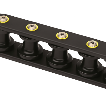 Deck organizer Antal V-cam 814 5 sheaves for 14mm lines