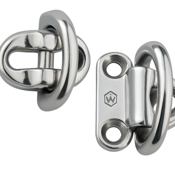 Stainless Folding Ring Wichard 75 x 75 x 10mm Stainless Folding Ring Wichard 75 x 75 x 10mm