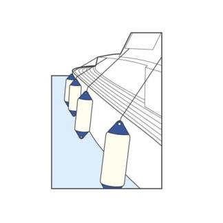 Polyform G4 Fender White 585x170mm