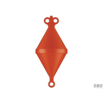 Bouée de mouillage biconique rouge, 1030 x 500 mm Bouée de mouillage biconique rouge, 1030 x 500 mm