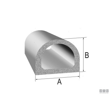 Dichtungsprofil Weiß 19 x 13,5 m x 15 m