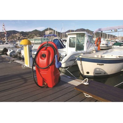 Fuel tank for supply with wheels 59lt
