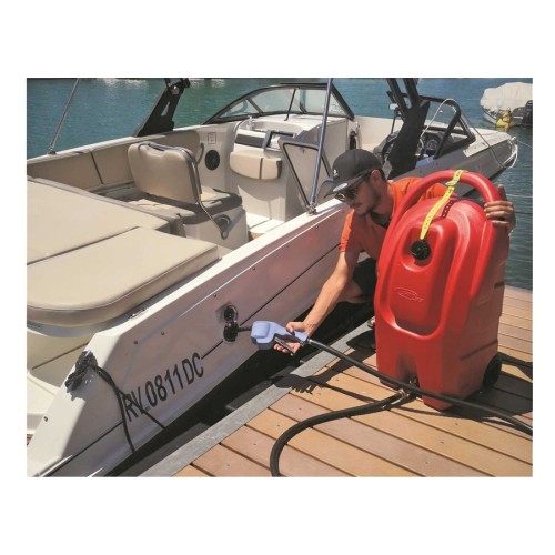 Fuel tank for supply with wheels 59lt