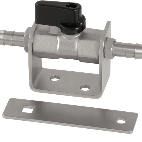 Chromed Brass Mechanical Fuel Shut-Off Valve