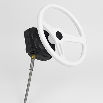 Ultraflex T67 Rotary steering White up to 55hp
