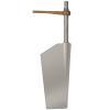 Premium Stainless Steel Rudder Blade P11 - 520x260mm