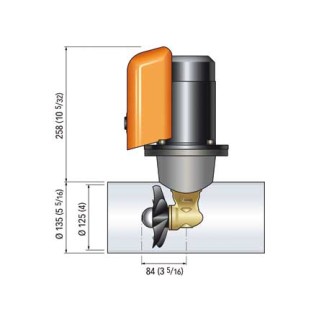 Bow Thruster Quick BTQ 125-30 12V